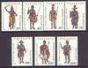 Tanzania 1993 Traditional African Costumes perf set of 7 unmounted mint, SG 1718-24