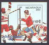 Nicaragua 1987 Winter Olympics (Ice-Hockey) m/sheet unmounted mint, SG MS 2833