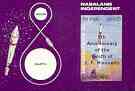 Nagaland 1969 The Moon Programme imperf m/sheet opt'd '6th Anniversary of Death of J F Kennedy' unmounted mint