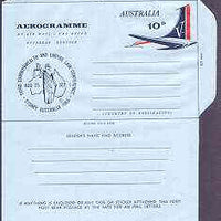 Australia 1965 Law Conference 10c Airletter form, unused and very fine,(folded once)