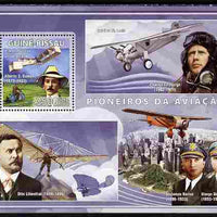 Guinea - Bissau 2008 Pioneers of Aviation perf souvenir sheet unmounted mint Michel BL 670