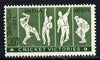 India 1971 Cricket Victories 20p value unmounted mint, SG 654