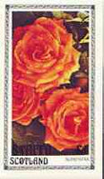Staffa 1979 Roses #1 (superstar) imperf,souvenir sheet (£1 value) unmounted mint