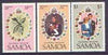 Samoa 1981 Royal Wedding perf set of 3 unmounted mint, SG 599-601