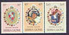 Sierra Leone 1981 Royal Wedding (1st Issue) perf set of 3 unmounted mint, SG 668-70