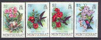 Montserrat 1983 Hummingbirds perf set of 4 opt'd SPECIMEN, as SG 571-74 unmounted mint