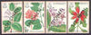 Kiribati 1981 Flowers perf set of 4 opt'd SPECIMEN, as SG 141-44 unmounted mint