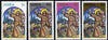 Zambia 1980 50th Anniversary of Catholic Church perf set of 4 unmounted mint, SG 325-28