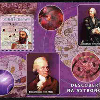 Guinea - Bissau 2008 Pioneers of Astronomy perf souvenir sheet unmounted mint Michel BL 671