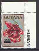 Guyana 1990 (?) John F Kennedy opt'd & surcharged $500 on $100.00 orchid (Epistephium p) from World Personalities overprints, unmounted mint as SG type 465