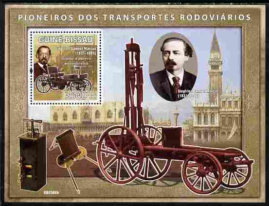 Guinea - Bissau 2008 Pioneers of Transport perf souvenir sheet unmounted mint Michel BL 675