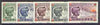 Uruguay 1959 National Recovery perf set of 5 unmounted mint, SG 1119-23*