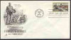United States 1964 Birth Centenary of Charles M Russell (artist) on illustrated cover with first day cancel, SG 1225
