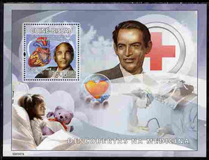 Guinea - Bissau 2008 Pioneers of Medicine perf souvenir sheet unmounted mint Michel BL 676