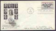 United States 1964 American Music (50th Anniversary of American Society of Composers, authors & Publishers - ASCAP) on illustrated cover with first day cancel, SG 1234