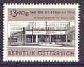 Austria 1963 Stamp Day (PO & Railway Shed) unmounted mint, SG 1408