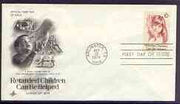 United States 1974 Help for Retarded Children on illustrated cover with first day cancel, SG 1547