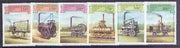 Benin 1999 Early Railway Locos complete perf set of 6 values unmounted mint