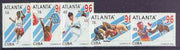 Cuba 1996 Atlanta Olympic Games (2nd series) perf set of 5 unmounted mint, SG 4052-56