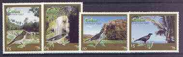 Cuba 1997 Tourism (Birds & Scenes) complete perf set of 4 values unmounted mint, SG 4199-4202