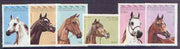 Guinea - Conakry 1995 Arab Horses complete perf set of 6 values unmounted mint, SG 1663-68