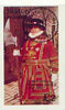 Staffa 1977 Silver Jubilee £2 imperf deluxe Sheet (Beefeater) cto used