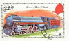 Dhufar 1974 Churchill Birth Centenary (Canadian Pacific Royal Hudson 4-6-4) imperf souvenir sheet (2R value) cto used