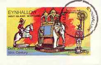 Eynhallow 1976 Chess Pieces (Rotary) imperf souvenir sheet (80p value) cto used