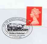 Postmark - Great Britain 2002 cover for Queen's Golden Jubilee illustrated with the Duchess of Sutherland Loco