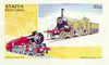 Staffa 1973 Locomotives #1 imperf souvenir sheet 35p value (Stirling Single & Jubilee Class) unmounted mint