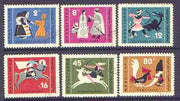Bulgaria 1962 Bulgarian Fables perf set of 6 very fine used, SG 1266-71*