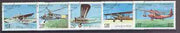 Cambodia 1994 Aircraft complete set of 5 fine used, SG 1408-12