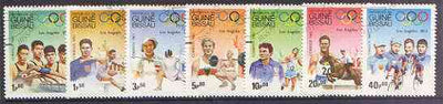 Guinea - Bissau 1983 Los Angeles Olympic Games,(1st Issues) perf set of 7 very fine used, SG 767-73, Mi 690-96*