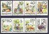 Hungary 1960 Fairy Tales (2nd series) perf set of 8 very fine cto used, SG 1702-09*