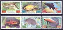 Benin 1999 Fish complete perf set of 6 values unmounted mint