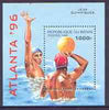 Benin 1996 Atlanta Olympic Games (2nd Issue) perf m/sheet (Water Polo) unmounted mint SG MS 1353