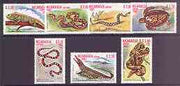 Nicaragua 1982 Reptiles perf set of 7 values unmounted mint, SG 2422-28