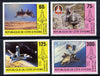 Ivory Coast 1981 Conquest of Space set of 4 unmounted mint SG 673-6