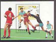 Sahara Republic 1994 Football & Birds perf m/sheet unmounted mint