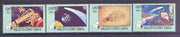 Lesotho 1986 Appearance of Halley's Comet perf set of 4 unmounted mint, SG 691-4