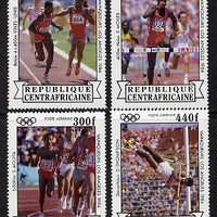 Central African Republic 1985 Olympic Gold Medalists set of 4 unmounted mint (SG 1068-71)