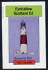 Eynhallow 1982 Lighthouses imperf deluxe sheet (£2 value) unmounted mint