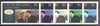 Calve Island 1986 Royal Wedding imperf souvenir sheet (£1 value) opt'd Duke & Duchess of York in gold, the set of 5 progressive proofs, comprising single colour, 2-colour, two x 3-colour combinations plus completed design each wit……Details Below