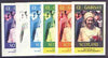 Gairsay 1986 Queen's 60th Birthday imperf deluxe sheet (£2 value) the set of 6 progressive proofs comprising single colour, 2-colour, three x 3-colour combinations plus completed design (6 proofs) unmounted mint