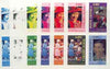 Eritrea 1986 Queen's 60th Birthday imperf sheetlet containing 4 values, the set of 6 progressive proofs comprising single colour, 2-colour, three x 3-colour combinations plus completed design (24 proofs)