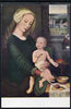 Postcard of Madonna Holding a Spoon by Gerard David in full colour, unused