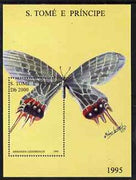 St Thomas & Prince Islands 1995 Butterflies perf m/sheet unmounted mint
