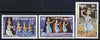 Kampuchea 1985 Traditional Dances perf set of 3 unmounted mint, SG 621-23