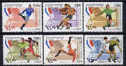 Cambodia 1998 Football World Cup (3rd issue) perf set of 6 unmounted mint, SG 1726-31