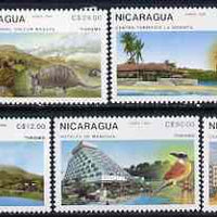 Nicaragua 1989 Tourism perf set of 7 unmounted mint, SG 3020-26